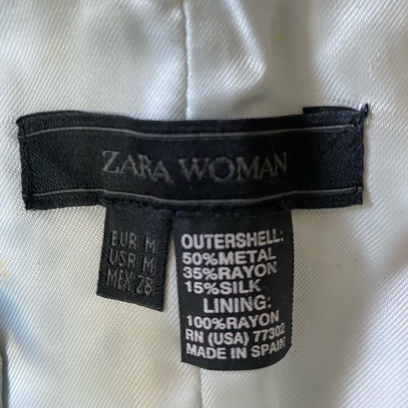 Zara women’s size medium front buttoned corset. Purchased in Paris. NWT - Picture 3 of 6